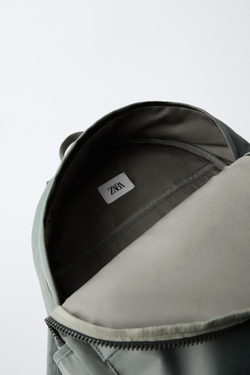 ZARA БАЗОВЫЙ ШКОЛЬНЫЙ РЮКЗАК, СЕРЫЙ