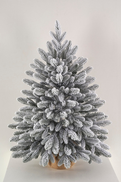 Ель искусственная настольная Романовская заснеженная