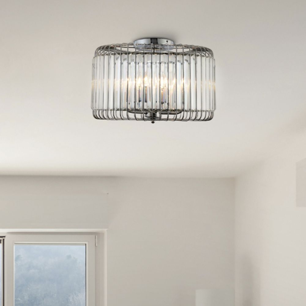 Люстра Rivoli   1035-305 5 х Е14 40 Вт хрусталь классика