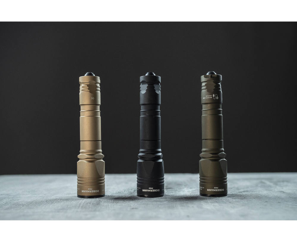 Armytek Dobermann Pro Magnet USB Sand (теплый свет)