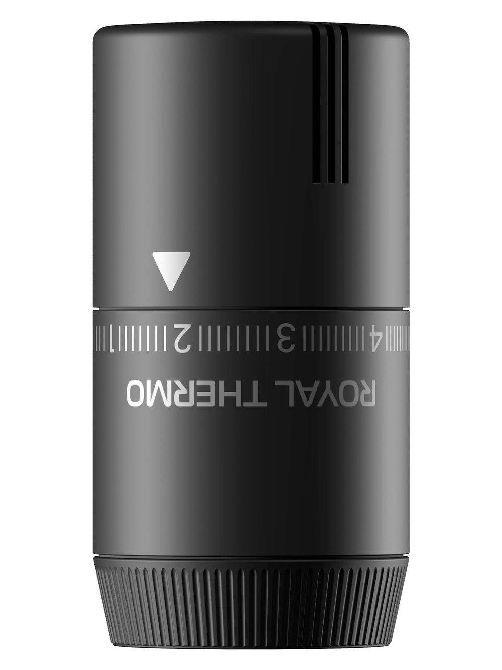 Термоголовка жидкостная Royal THERMO Design М30х1,5 черный (RATHDN13015BL)