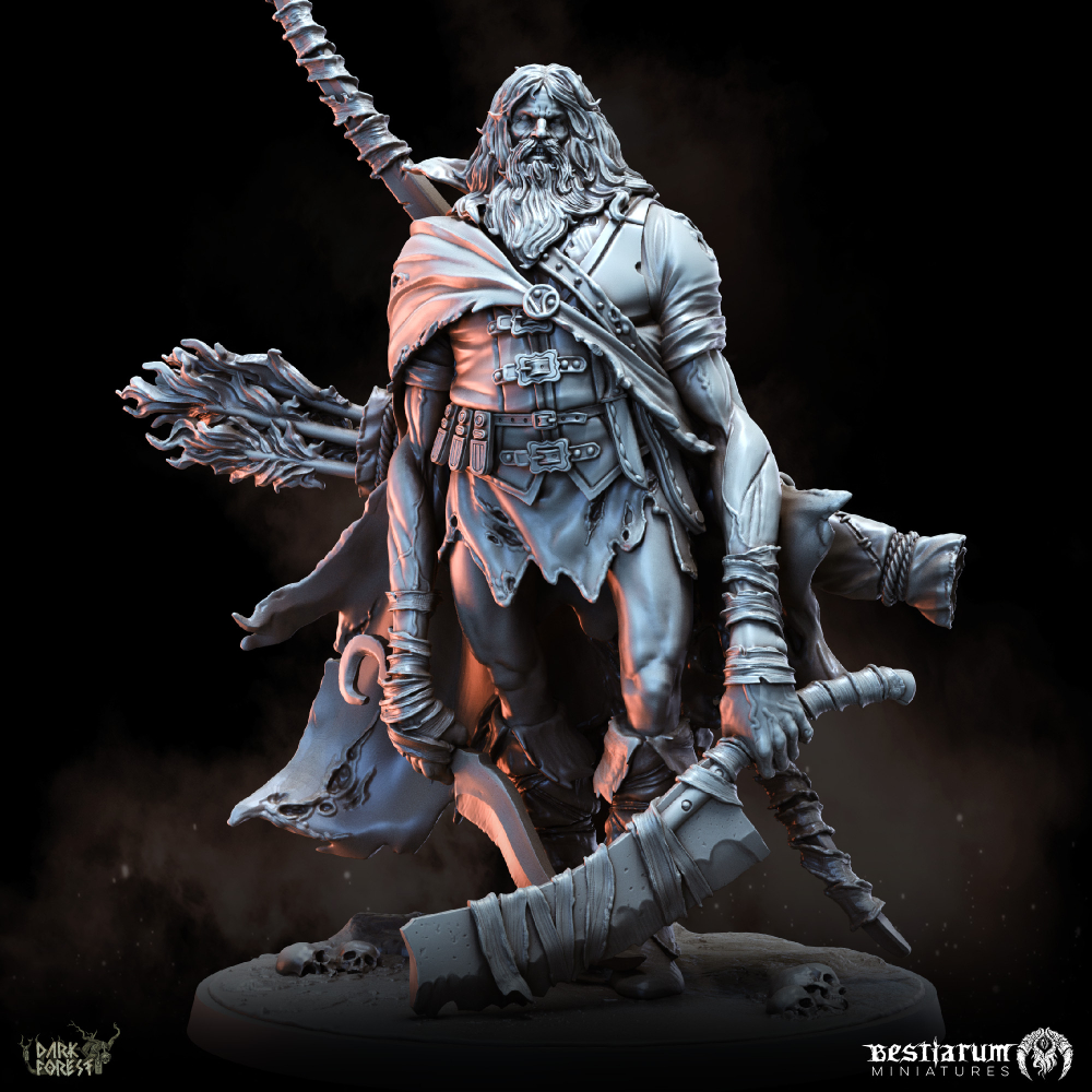 Темный лес Dark Forest Миниатюры 32-56-75мм
