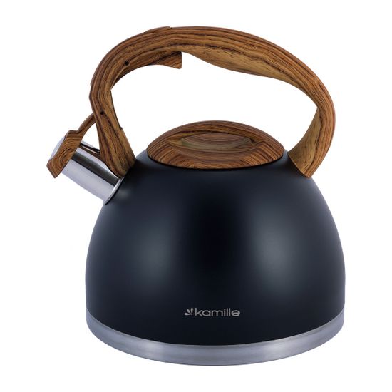 Чайник 2,7 л. из нержавеющей стали со свистком Kamille KM-1087
