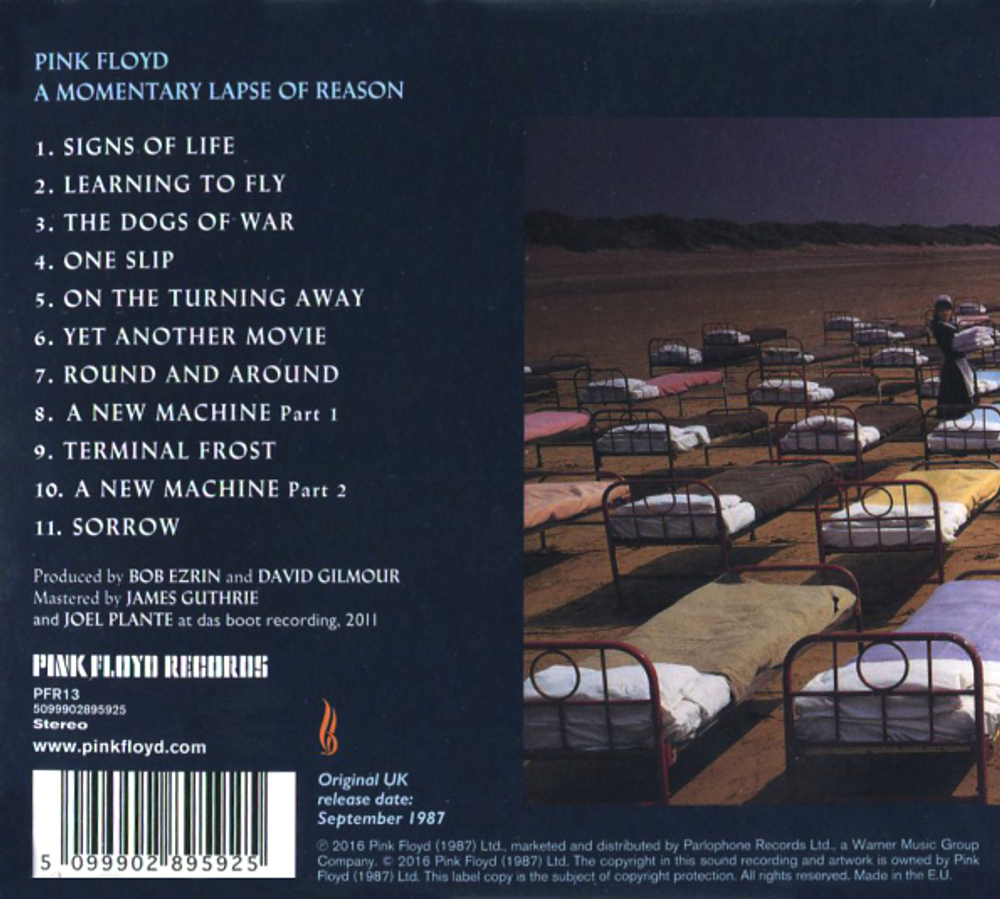 Pink Floyd / A Momentary Lapse Of Reason (CD)