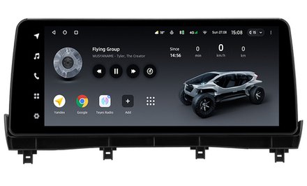 Магнитола Lexus RX 2019-2022 (взамен 8" экрана) - Teyes LUX ONE монитор 12.3" 2K QLED на Android 10, ТОП процессор, CarPlay, 4G SIM-слот