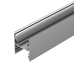 Профиль с экраном ALU-LINE-DUO-2000 ANOD+OPAL (Arlight, Алюминий) 024188