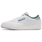 Кроссовки reebok Club C Series для скейтборда Низки Бело-зеленые Уники