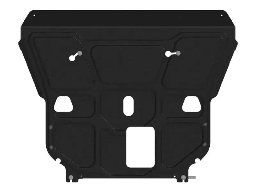 Защита картера и КПП Sheriff для Hyundai Santa Fe IV Рестайлинг 2021- арт.10.4463