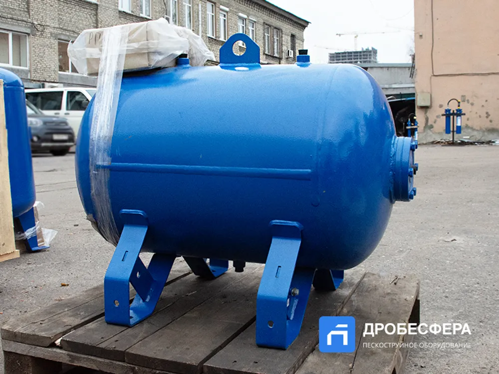 Ресивер для компрессора РГ 110/10 горизонтальный