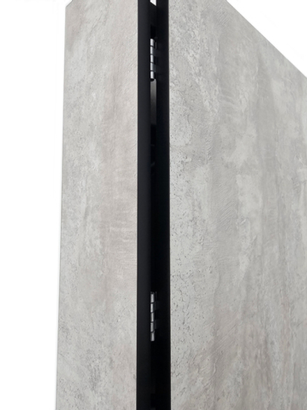 Стол-книжка Мир стульев Искра, Цемент, Черный муар