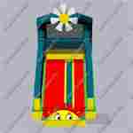 Уличный надувной батут "Цветочек"