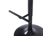 Стул барный JY1076 коричневый/черный