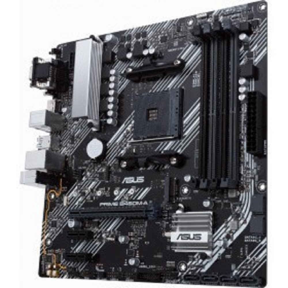 Asus PRIME B450M-A II RTL {Soc-AM4 AMD B450 4xDDR4 mATX AC`97 8ch(7.1) GbLAN RAID+VGA+DVI+HDMI}
