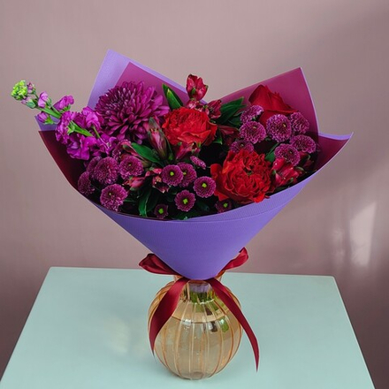 С18329 БУКЕТ "ТАЙНА НОЧИ"