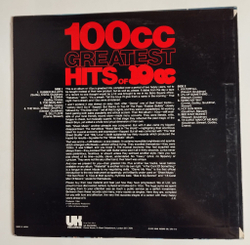 Винтажная виниловая пластинка LP 100cc Greatest Hits Of 10cc (Japan 1975) (No Obi) NM