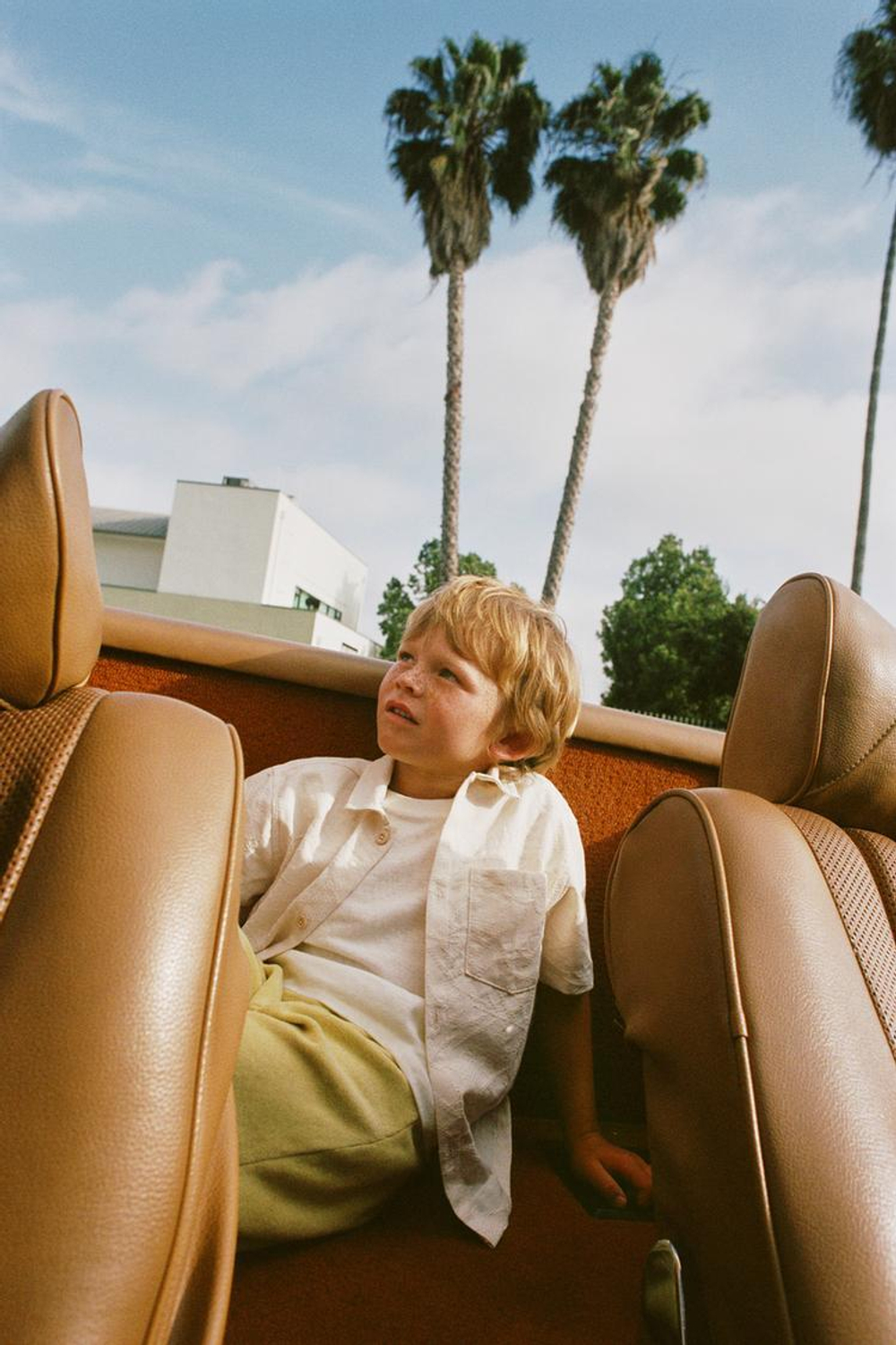 ZARA ЖАККАРДОВАЯ РУБАШКА, ЭКРЮ