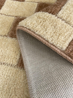 Комплект ковриков для ванной Confetti Bath Maximus Bornova 2546 Light Brown BQ (60*100; 50*60)