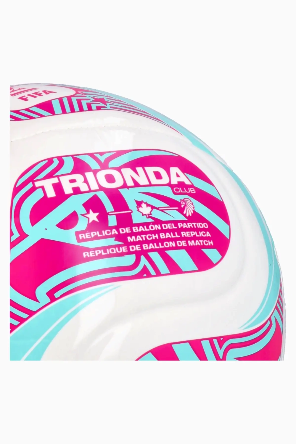 Футбольный мяч adidas Trionda World Cup 2026 Club размер 5 - многоцветный