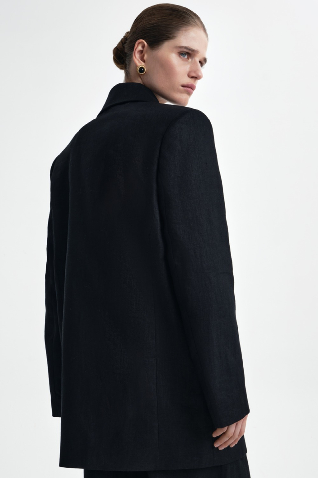 Жакет льняной oversize