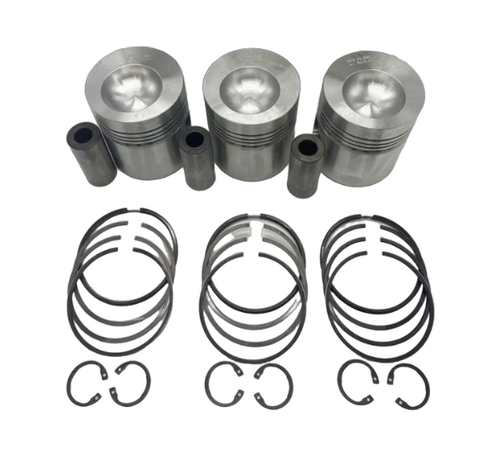 Поршневая группа к-т Д2500 STD T / 4 кан. / 91.48 (3 поршня+3 пальца+3 компл. колец)