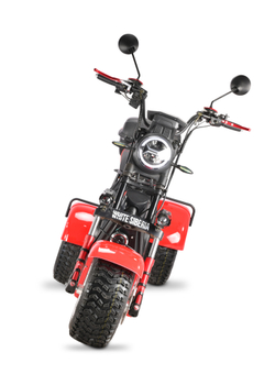 Электроскутер WHITE SIBERIA IKRA 5000W Red