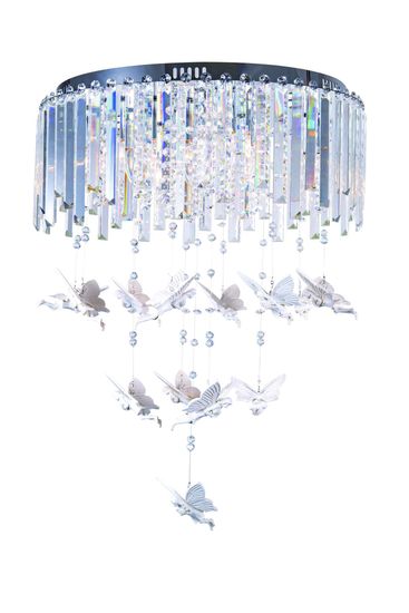 5648R/8A CHROME+CLEAR (1) Люстра NW Ангелы Детская