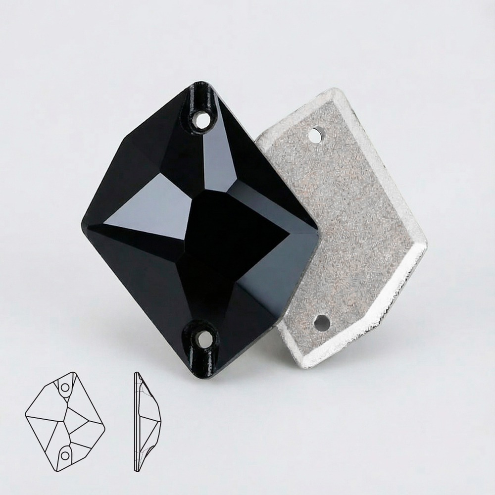 Стразы Cosmic Jet (Black)