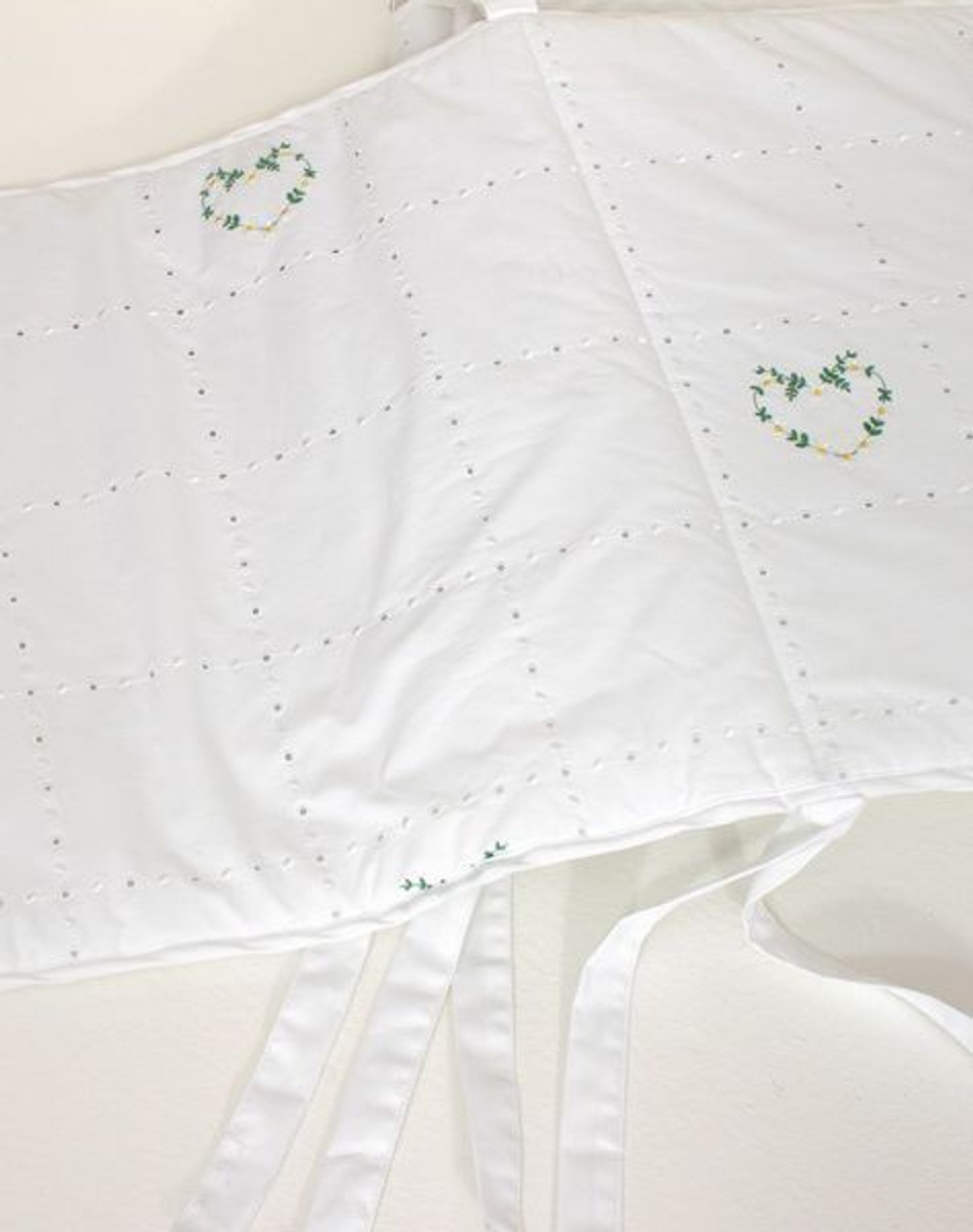 Бампер для детской кроватки 380х45 Bovi Сердечки Португалия фото