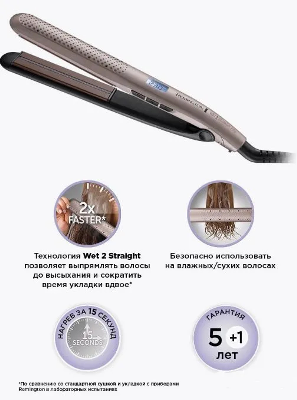 Выпрямитель Remington  S7970 золотой