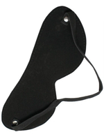 Маска на глаза черная закрытая на подкладке (Цвет: черный)