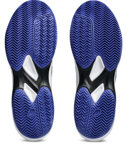 Мужские кроссовки теннисные Asics Game FF Clay/OC - черный/белый