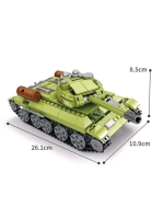 Конструктор «Танк Т-34», 578 деталей