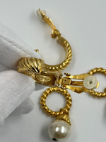 Клипсы трансформеры с «жемчужными» подвесками Sonia Rykiel