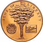 United States of America, Bicentennial of the American Revolution Medal, 1972