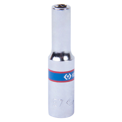 Головка торцевая глубокая TORX Е-стандарт 1/4&quot;, E7 KING TONY 227507M