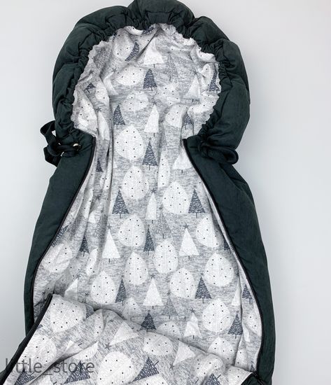 Конверт-мешок в коляску "Сноу" графит