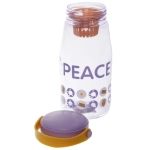 Бутылка питьевая пластиковая 700мл «Улыбка», микс цветов