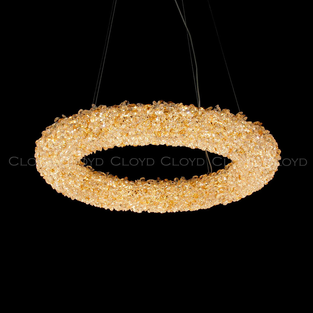 Люстра Cloyd EDEL-A C1 / Ø60 см - золото (арт.11368)
