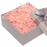 Наполнитель бумажный для подарков «Нежность» 50г , розовый
