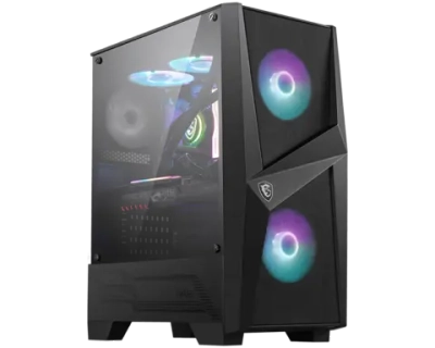Компьютерный корпус MSI MAG FORGE 100R ATX/mATX/Mini-ITX 2x3.5", 3x2.5", 2xUSB 3.2 Gen1, Audio, Mic