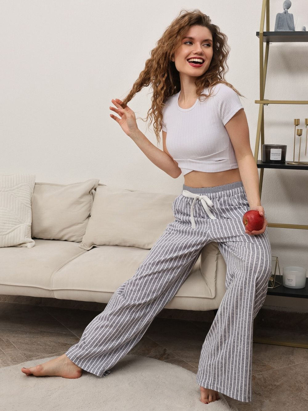 Брюки Полоса-1 Виотекс СЕРЫЙ