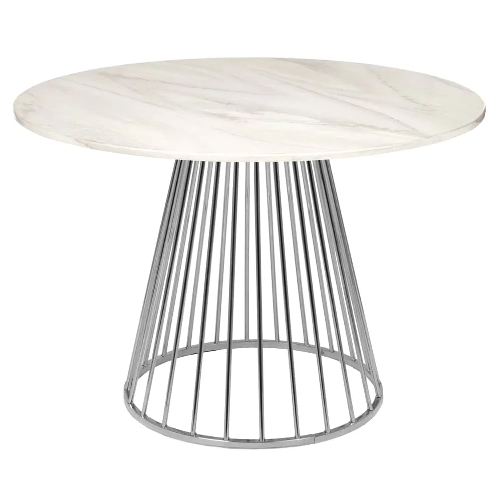 Стол Bradex Home Liverpool 100см, хромированные ножки