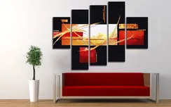 Модульная картина''Абстракция жизни''