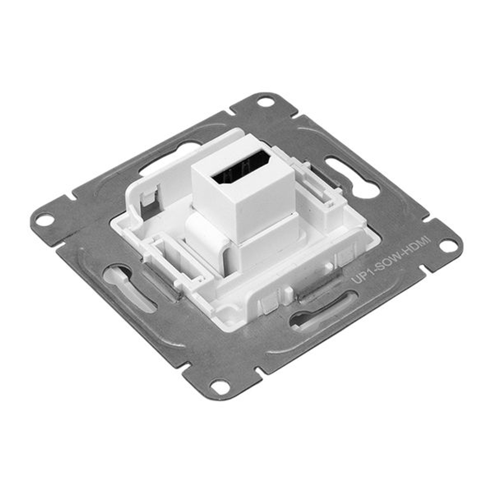 Механизм розетки HDMI, белый Эпика EKF