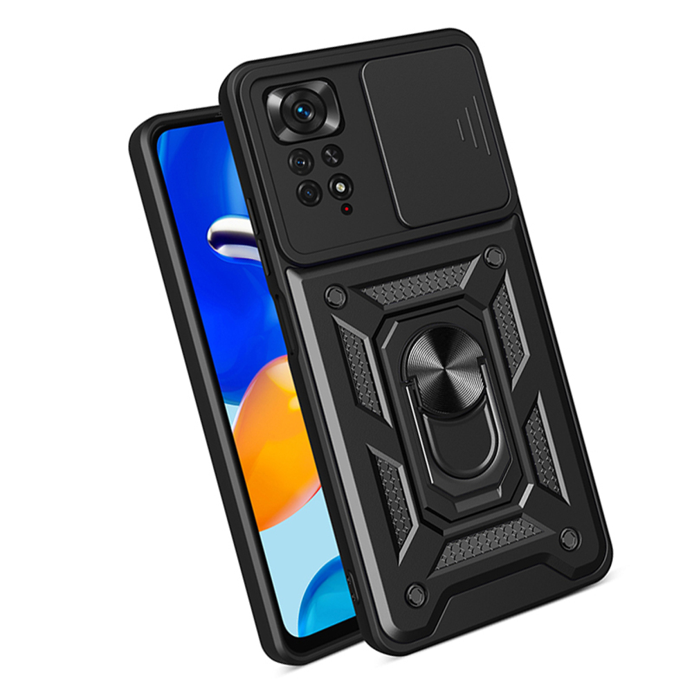 Чехол с кольцом Bumper Case для Xiaomi Redmi Note 11 Pro