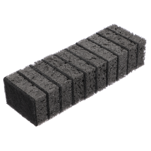 Губки для мытья посуды Гармония черного, 9,8x6,6x3,0см, 10шт