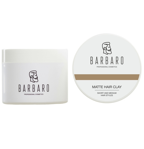 Barbaro Matt Clay - Матовая глина для укладки волос 200 гр