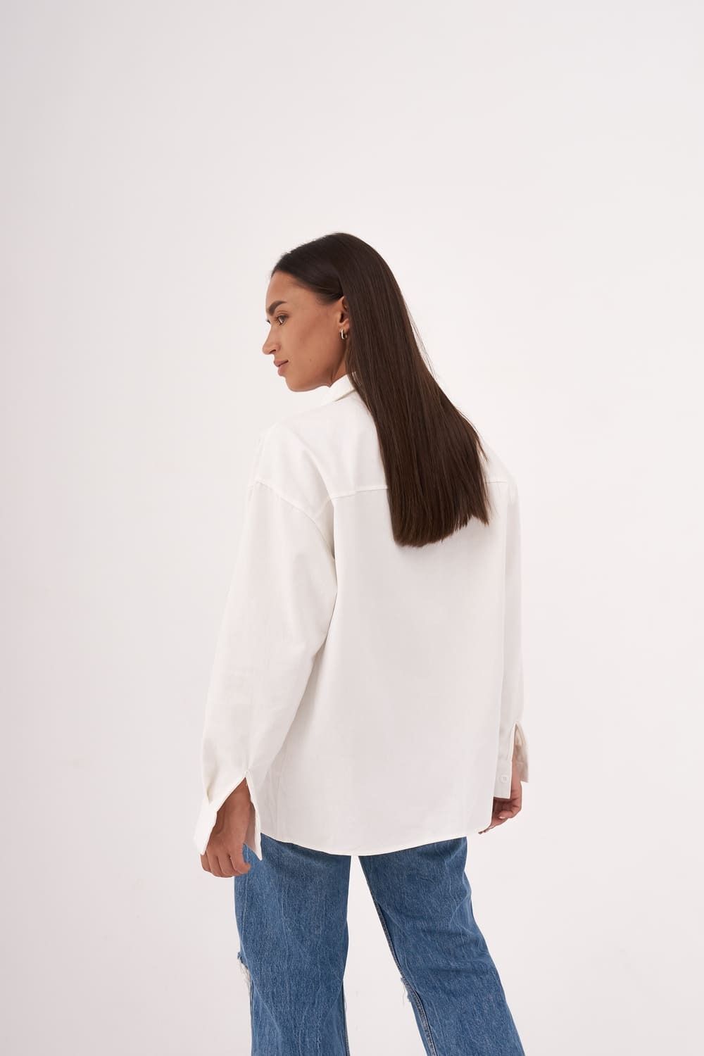 Купить Рубашка Kefirmaykifer Айвазовский хлопковая белая Рубашка Kefirmaykifer Айвазовский хлопковая белая