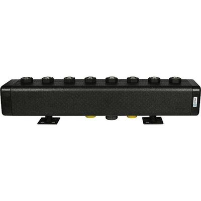 Коллектор котельной разводки STOUT DN32 - 2" на 4 контура 2" (черная сталь)