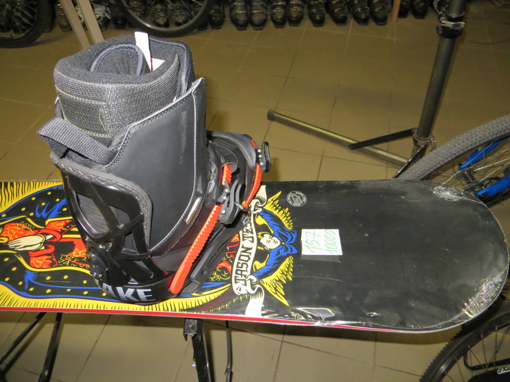 Крепления для сноуборда Drake 50 Fifty black/red L